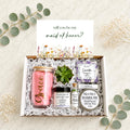 Maid of Honor Proposal Gift Box – Succulent, Candle, Tumbler, Spa Items