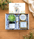 Friends Succulent Gift Box, Soy Candle, Natural Soap, Hand Lotion, Lip Balm