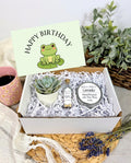 Birthday Gift For Friend| Live Succulent and Soy Candle