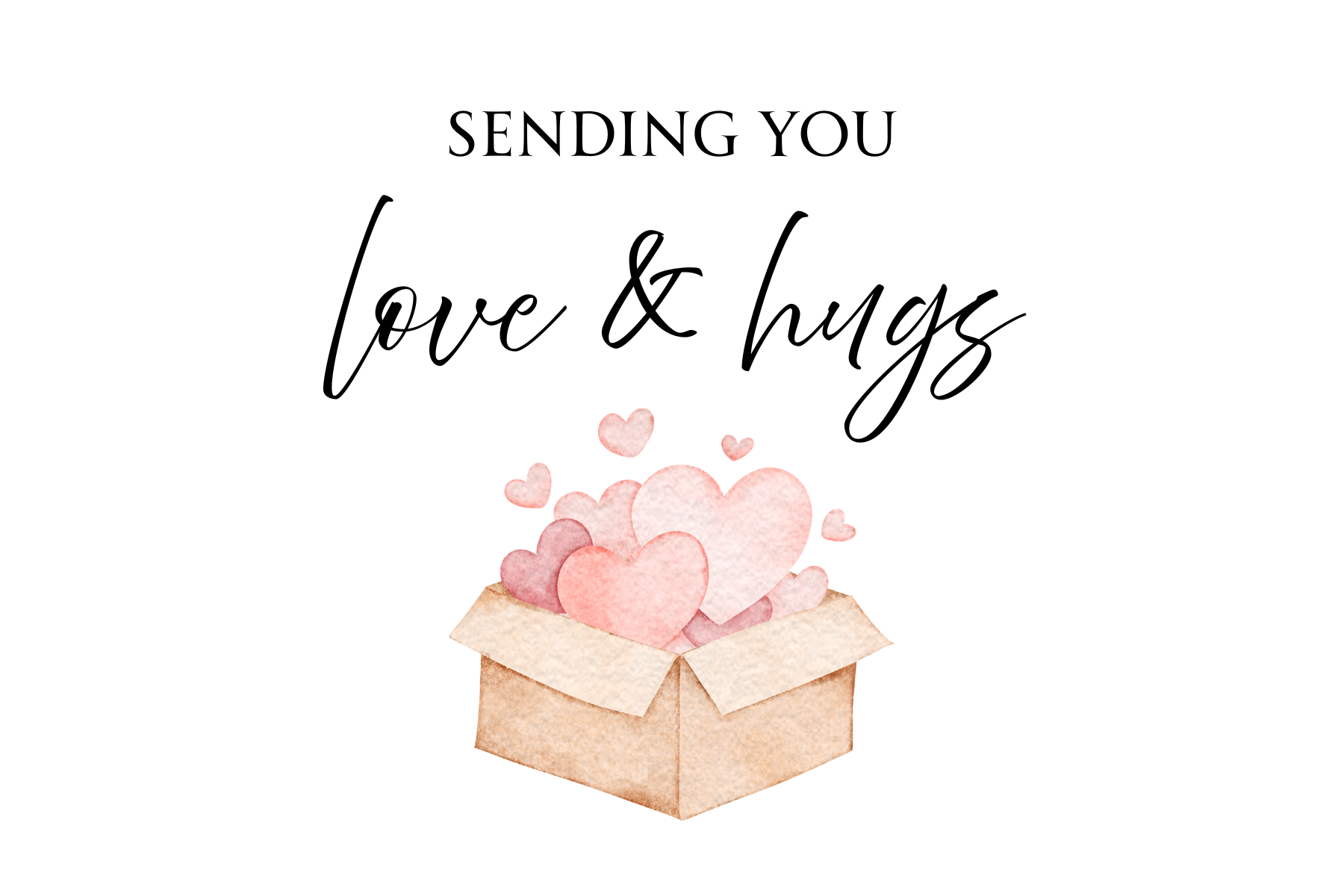 Hug In A Box | Self Care Package for Her- Tumbler, Natural Soap, Soy Candle, Lip Balm, Cozy Socks, Crochet Succulent