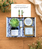 Bridesmaid Succulent Proposal Gift Box